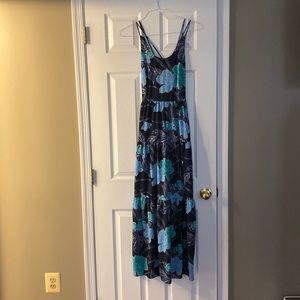 Loft, long, tiered, maxi dress, size 4